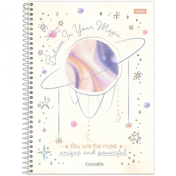 CADERNO UNIV.CD.80F.1M. COSMOS FSC