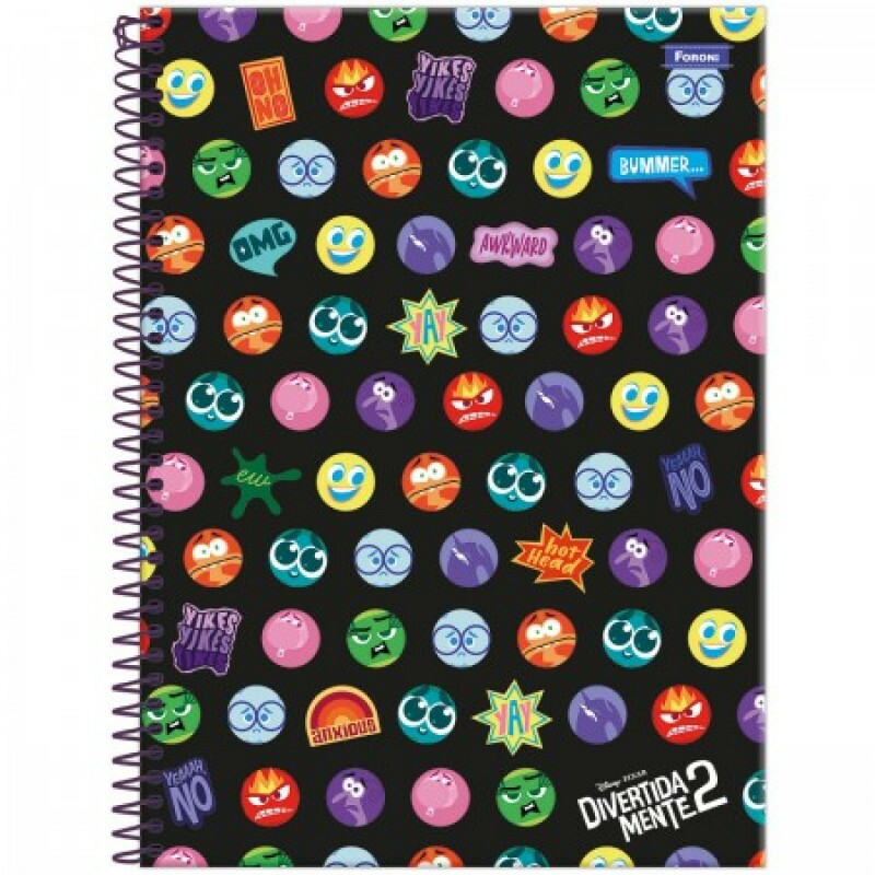 CADERNO UNIV.CD.80F.1M. DIVERTIDAMENTE FSC