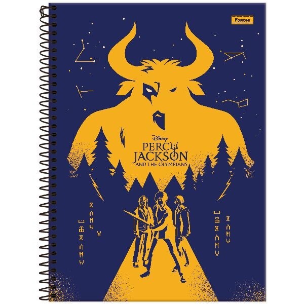 CADERNO UNIV.CD.80F.1M. PERCY JACKSON FSC