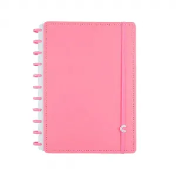 CADERNO ROSE PASTEL - A5