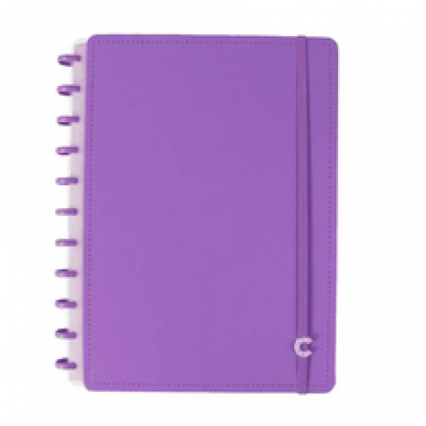 CADERNO ALL PURPLE - MEDIO