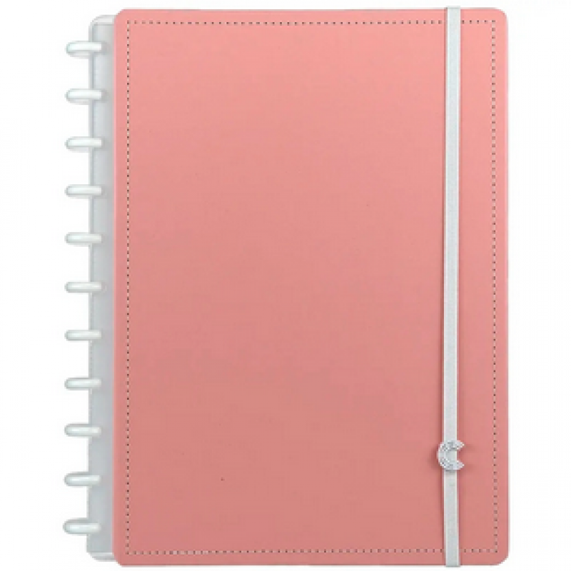 CADERNO INTELIGENTE GRANDE ROSE PASTEL CIGD4081