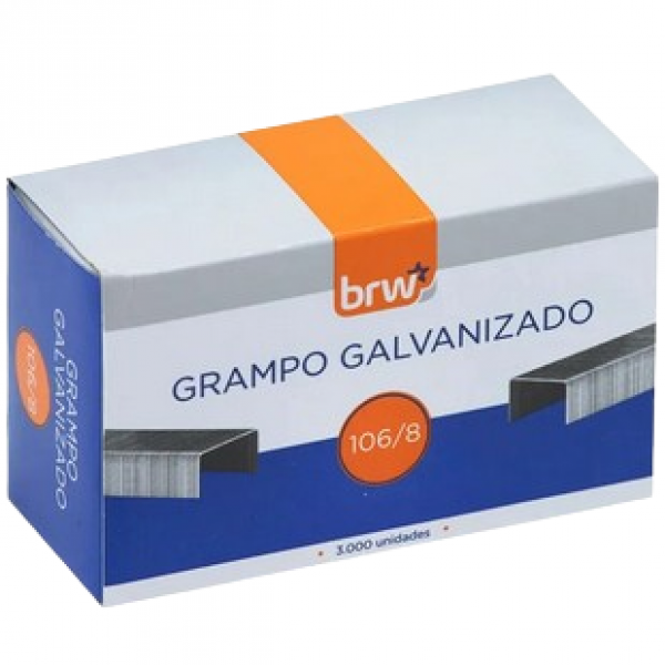 GRAMPO GALVANIZADO 106/8