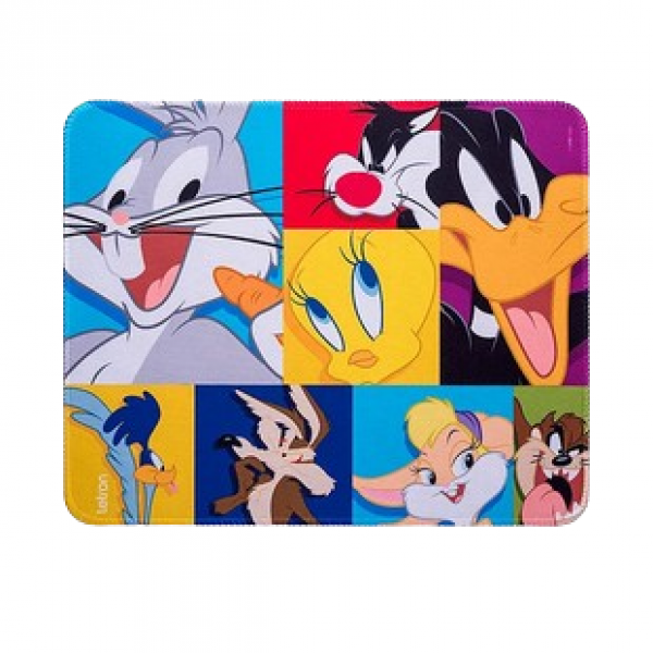 MOUSE PAD LOONEY TUNES ESTAMPADO BLISTER C/1 UND LETRON