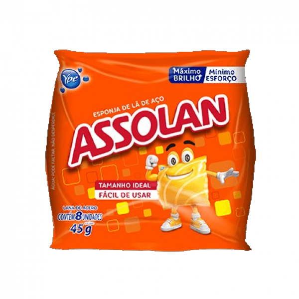 ESPONJA DE ACO ASSOLAN