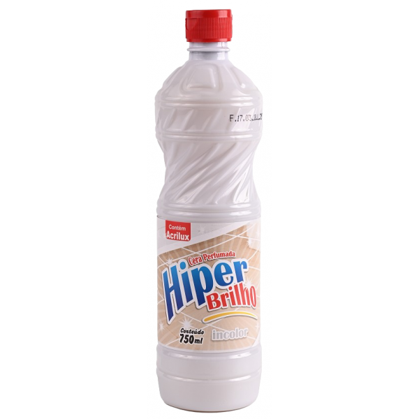 CERA LIQUIDA HIPER BRILHO 750ML INCOLOR