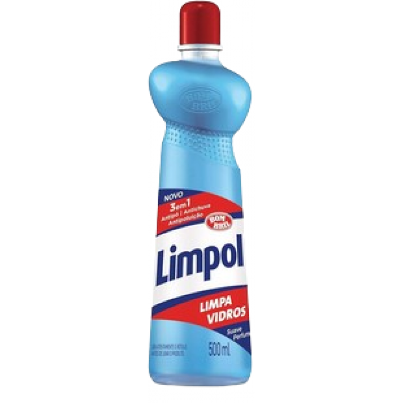 LIMPA VIDRO LIMPOL 3EM1 500ML