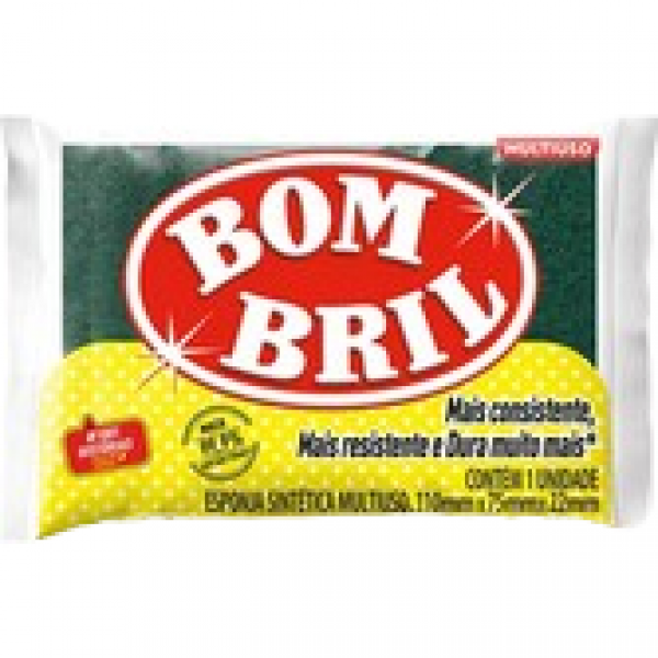 ESPONJA BOMBRIL MULTIUSO CX C/60X1