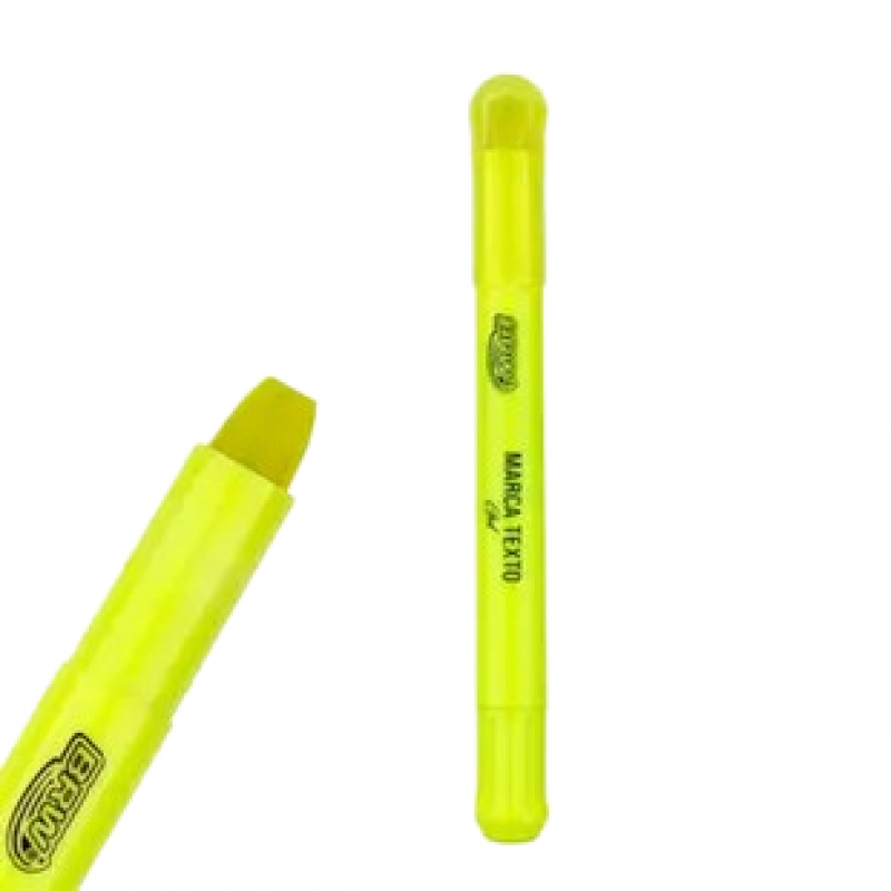 MARCA TEXTO FLUORESCENTE AMARELO EM GEL